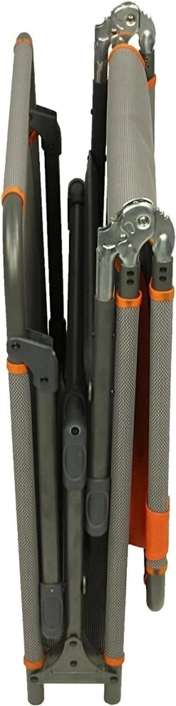 Portal Outdoor Lounger Sun Or Camping Bed Green With Orange Headrest And Stitching PT-CH-AVA -The Outdoor Haven Store 71iyzx ylbl. ac sl1500