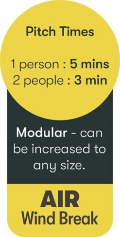 Quest Falcon AirShield 500 (3 Panels) A1038 -The Outdoor Haven Store a1038 9 midsize