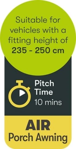 Quest Falcon Air 260 Porch Awning A3501A -The Outdoor Haven Store a3501a 9 midsize