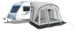 Quest Falcon 390 Poled Porch Awning A3503GY -The Outdoor Haven Store a3503 1 midsize