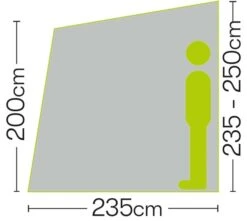 Quest Falcon Inflatable Air 390 Porch Awning A3503A -The Outdoor Haven Store a3503a 6 midsize 1