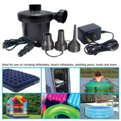 Streetwize Electric Air Pump 240/12 Volt SWAP -The Outdoor Haven Store image 5