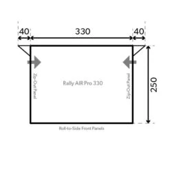 Dometic Rally Pro 330 9120000034 2023 -The Outdoor Haven Store kampadometicrallyairpro330 2020fp compressor