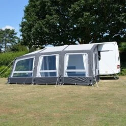 Dometic CLUB AIR All-Season Extension Left Hand S 9120001143 2022 -The Outdoor Haven Store kampagrandeallseasonextensionleftoutside compressor 1 2 1