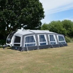 Dometic CLUB AIR All-Season Extension Left Hand S 9120001143 2022 -The Outdoor Haven Store kampagrandeallseasonextensionsbothleftside compressor 1 2 1