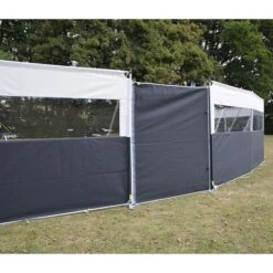 Kampa Dometic Pro Windbreak Door Panel WB0003 9120000358 -The Outdoor Haven Store kampaprowindbreakjoined3and5panelclose compressor 1